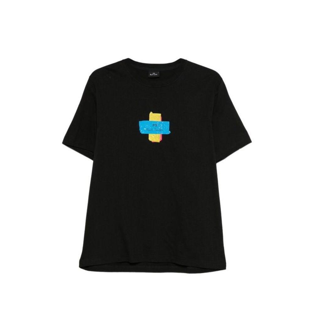Ps Paul Smith Men Pebble Bunny Cotton T-Shirt